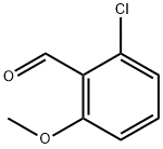 2-クロロ-6-メトキシベンズアルデヒド 化学構造式