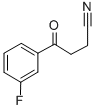 4-(3-FLUOROPHENYL)-4-OXOBUTYRONITRILE Structure