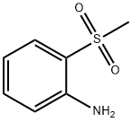 2-(METHYLSULFONYL)ANILINE Structure