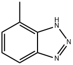 7-メチル-1H-ベンゾトリアゾール 化学構造式