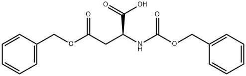 Z-DL-ASP(OBZL)-OH Structure