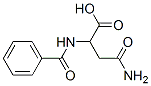 2-BENZOYLAMINO-SUCCINAMIC ACID 化学構造式