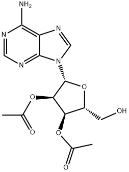 アデノシン2',3'-ジアセタート 化学構造式