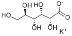 Potassium gluconate Struktur