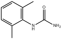 1-(2,6-二甲基苯基)脲 结构式