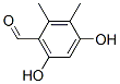 4,6-Dihydroxy-2,3-dimethylbenzaldehyde Structure