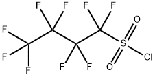 ノナフルオロブタンスルホニルクロリド 化学構造式