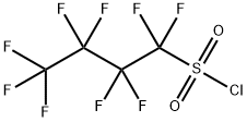 NONAFLUORO-1-BUTANESULFONYL CHLORIDE Structure