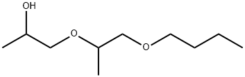 DI(PROPYLENE GLYCOL) BUTYL ETHER Structure