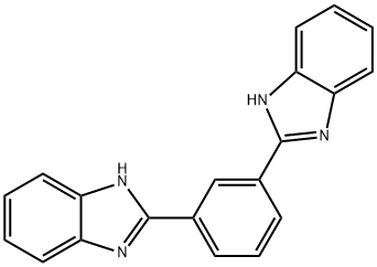 1,3-双(2-苯并咪唑基)苯 结构式