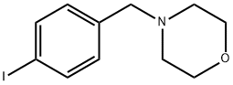 4-(4-ヨードベンジル)モルホリン 化学構造式