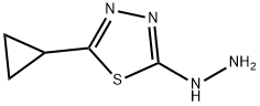 1,3,4-Thiadiazol-2(3H)-one,5-cyclopropyl-,hydrazone(9CI) Structure