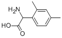 AMINO-(2,4-DIMETHYL-PHENYL)-ACETIC ACID Struktur