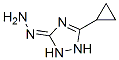 3H-1,2,4-Triazol-3-one,5-cyclopropyl-1,2-dihydro-,hydrazone(9CI) Structure
