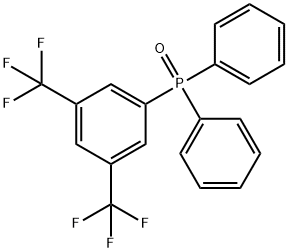3,5-BIS(TRIFLUOROMETHYL)PHENYL DIPHENYLPHOSPHINE OXIDE Structure