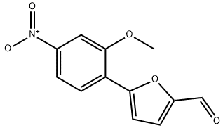5-(2-METHOXY-4-NITRO-PHENYL)-FURAN-2-CARBALDEHYDE Structure