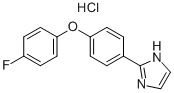 2-[4-(4-FLUORO-PHENOXY)-PHENYL]-1H-IMIDAZOLE HCL 结构式