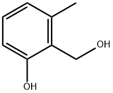 3-羟甲基-2-甲基苯酚 结构式