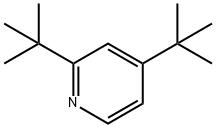 2,4-ジ-tert-ブチルピリジン 化学構造式