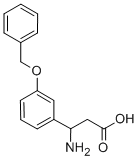 3-AMINO-3-(3-BENZYLOXY-PHENYL)-PROPIONIC ACID Structure