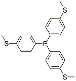 Tris[4-(methylthio)phenyl]phosphine 结构式