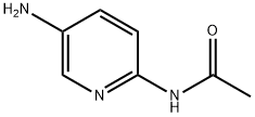 2-アセトアミド-5-アミノピリジン 化学構造式