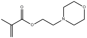 メタクリル酸2-(4-モルホリニル)エチル 化学構造式