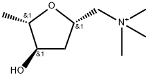 (+/-)-MUSCARINE CHLORIDE,300-54-9,结构式