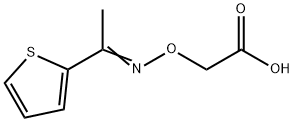 (1-噻吩-2-基乙氨氧基)乙酸 结构式