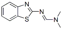 Methanimidamide, N-2-benzothiazolyl-N,N-dimethyl- (9CI) 结构式