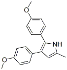 2-Methyl-4,5-bis(4-methoxyphenyl)-1H-pyrrole 结构式