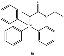 [1-(Ethoxycarbonyl)ethyl]triphenylphosphonium bromide Structure