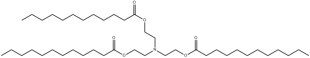 nitrilotriethylene trilaurate  Struktur
