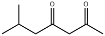 6-メチル-2,4-ヘプタンジオン 化学構造式