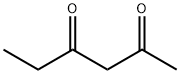ヘキサン-2,4-ジオン 化学構造式
