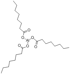 トリス(2-エチルヘキサン酸)アルミニウム 化学構造式