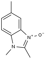 1H-Benzimidazole,1,2,5-trimethyl-,3-oxide(9CI),300360-28-5,结构式