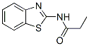 Propanamide, N-2-benzothiazolyl- (9CI) 结构式