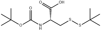 BOC-S-TERT-BUTYLMERCAPTO-L-CYSTEINE Struktur