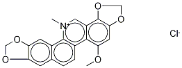 Chelirubine Chloride Structure