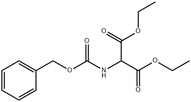 DIETHYL 2-(BENZYLOXYCARBONYLAMINO)MALONATE Structure