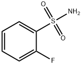 2-フルオロベンゼンスルホンアミド 化学構造式