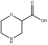 2-MORPHOLINECARBOXYLIC ACID HCL Struktur