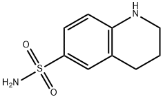 1,2,3,4-TETRAHYDROQUINOLINE-6-SULFONAMIDE 结构式