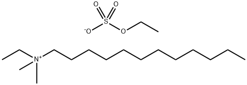 dodecylethyldimethylammonium ethyl sulphate Structure
