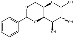 4,6-O-苄烯-D-半乳糖, 3006-41-5, 结构式