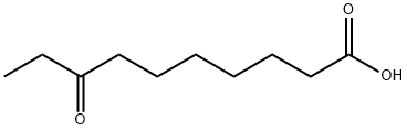 8-オキソデカン酸 化学構造式