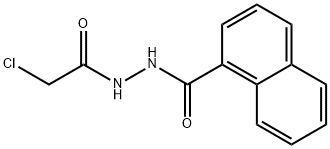 N'-(2-CHLOROACETYL)-1-NAPHTHOHYDRAZIDE,300665-46-7,结构式