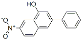 7-nitro-3-phenyl-1-naphthol Struktur