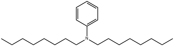 N,N-DI-N-OCTYLANILINE Structure